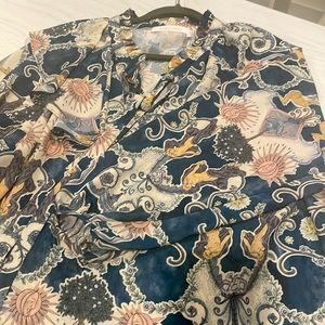 See by Chloe pastel patterned blouse. Perfect condition